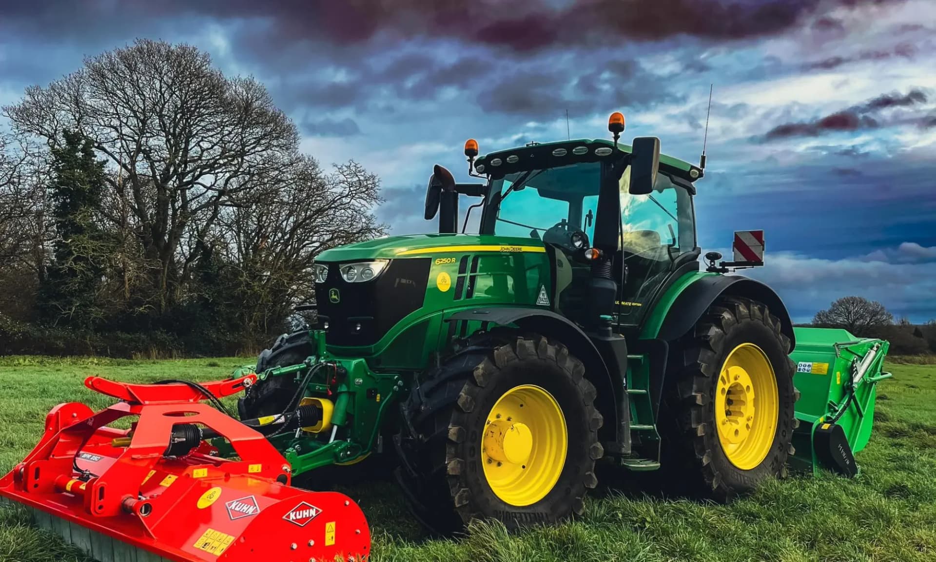 John Deere 6250R — Hampshire Paddock Management flagship tractor