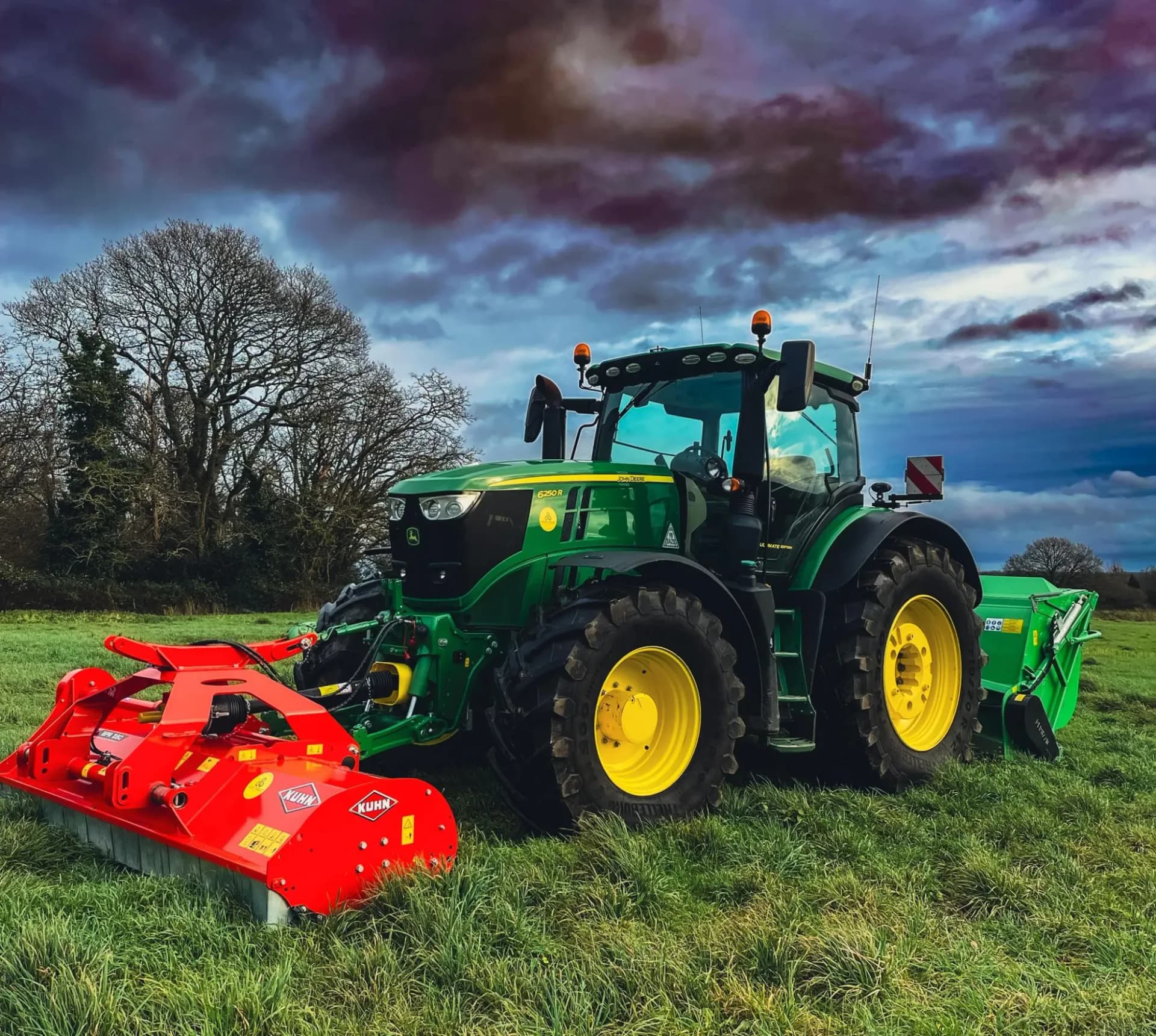 John Deere 6250R — Hampshire Paddock Management flagship tractor